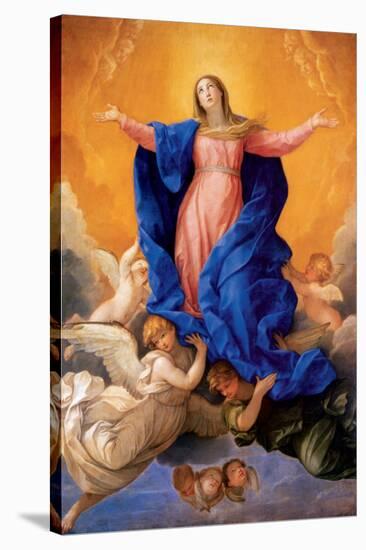 Assumption of Mary-Guido Reni-Stretched Canvas
