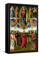 Assumption of the Virgin, 1506-Pietro Perugino-Framed Stretched Canvas