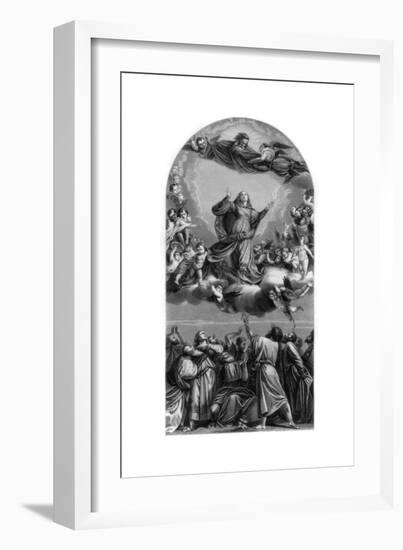 Assumption of the Virgin, 1516-1518-Roland Brunier-Framed Giclee Print