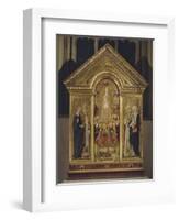 Assumption of the Virgin Between Saints Agata-null-Framed Giclee Print