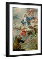 Assumption of the Virgin Mary, 1676-Juan de Valdes Leal-Framed Giclee Print