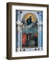 Assumption of the Virgin Mary-Titian (Tiziano Vecelli)-Framed Art Print