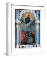 Assumption of the Virgin Mary-Titian (Tiziano Vecelli)-Framed Art Print