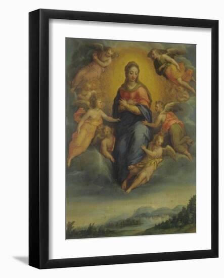 Assumption of the Virgin-Sebastiano Filippi-Framed Art Print