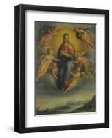 Assumption of the Virgin-Sebastiano Filippi-Framed Art Print