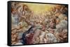 Assumption of the Virgin-Correggio-Framed Stretched Canvas