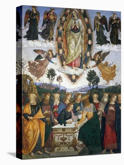 Assumption of the Virgin-Bernardino di Betto Pinturicchio-Stretched Canvas