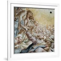 Assumption of Virgin, 1526-1530-Antonio Allegri Da Correggio-Framed Giclee Print