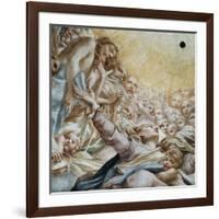 Assumption of Virgin, 1526-1530-Antonio Allegri Da Correggio-Framed Giclee Print