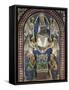 Assumption of Virgin, Majolica-Giovanni Della Robbia-Framed Stretched Canvas