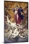 Assumption of Virgin-Domenico Fiasella-Mounted Giclee Print