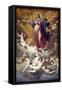 Assumption of Virgin-Domenico Fiasella-Framed Stretched Canvas