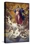 Assumption of Virgin-Domenico Fiasella-Stretched Canvas