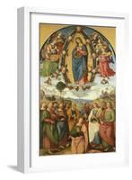 Assumption of Virgin-Bernardino Pinturicchio-Framed Giclee Print