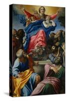 Assumption-Annibale Carracci-Stretched Canvas