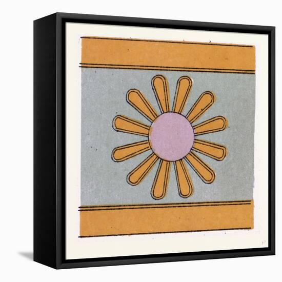 Assyrian and Persian Ornament-null-Framed Stretched Canvas