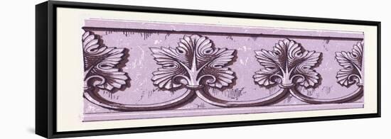 Assyrian and Persian Ornament-null-Framed Stretched Canvas