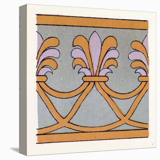 Assyrian and Persian Ornament-null-Stretched Canvas