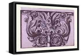 Assyrian and Persian Ornament-null-Framed Stretched Canvas