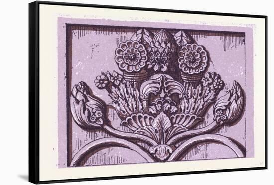 Assyrian and Persian Ornament-null-Framed Stretched Canvas