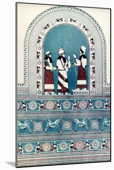 Assyrian King, C720 B.C-null-Mounted Giclee Print