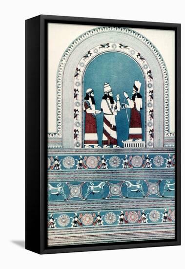 Assyrian King, C720 B.C-null-Framed Stretched Canvas