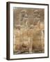 Assyrian Low-Relief of Two Civil Servants-null-Framed Photographic Print