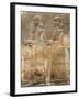 Assyrian Low-Relief of Two Civil Servants-null-Framed Photographic Print
