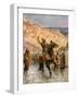 Assyrian Rabshakeh demands surrender of Jerusalem - Bible-William Brassey Hole-Framed Giclee Print