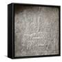 Assyrian relief from the palace of Sennacherib, Nineveh, Iraq, c701 BC-Werner Forman-Framed Stretched Canvas