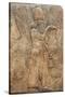 Assyrian Relief of Winged Genie-null-Stretched Canvas