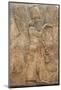 Assyrian Relief of Winged Genie-null-Mounted Photographic Print