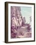 'Assyrian Scuplture at the Nahr El Kelb or Dog River', c19th century-Unknown-Framed Giclee Print