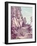 'Assyrian Scuplture at the Nahr El Kelb or Dog River', c19th century-Unknown-Framed Giclee Print