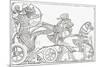 Assyrian War Chariot, from the Imperial Bible Dictionary-null-Mounted Giclee Print