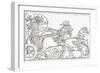 Assyrian War Chariot, from the Imperial Bible Dictionary-null-Framed Giclee Print