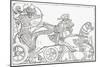Assyrian War Chariot, from the Imperial Bible Dictionary-null-Mounted Giclee Print