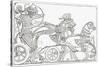 Assyrian War Chariot, from the Imperial Bible Dictionary-null-Stretched Canvas