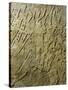 Assyrians Conquering Lachish in 701 BC, Relief from Sennacherib's Palace in Nineveh, Iraq-null-Stretched Canvas