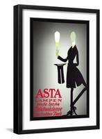 Asta Lampen-Valdemar Andersen-Framed Art Print