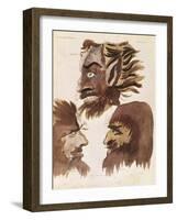 Astaroth-Francis Barrett-Framed Giclee Print