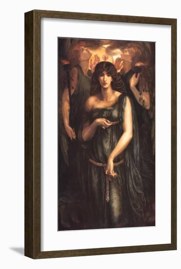 Astarte Syriaca-Dante Gabriel Rossetti-Framed Giclee Print