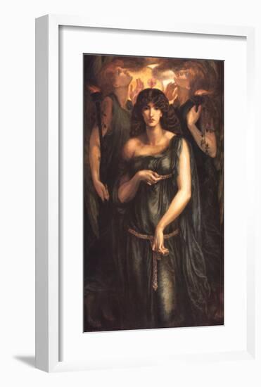Astarte Syriaca-Dante Gabriel Rossetti-Framed Giclee Print