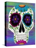 Aster Calavera-Kerri Ambrosino-Stretched Canvas