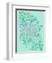 Aster Flowers-Cody Alice Moore-Framed Art Print