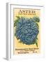 Aster Seed Packet-null-Framed Art Print