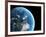 Asteroid Approaching Earth, Artwork-null-Framed Photographic Print