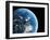 Asteroid Approaching Earth, Artwork-null-Framed Premium Photographic Print