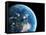 Asteroid Approaching Earth, Artwork-null-Framed Stretched Canvas