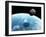 Asteroid Approaching Earth, Artwork-null-Framed Premium Photographic Print